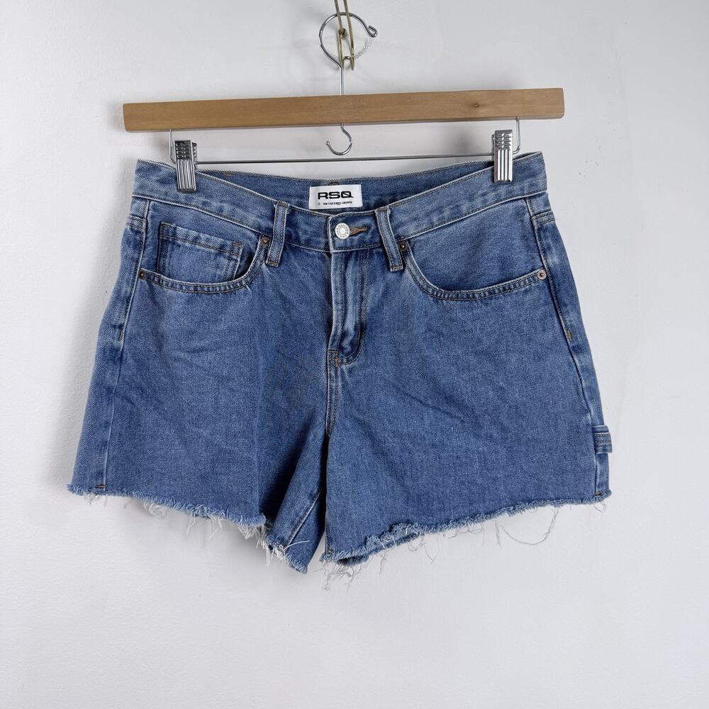 rsq Shorts Jean 27 Size Women’s Distressed Cut Off Carpenter
